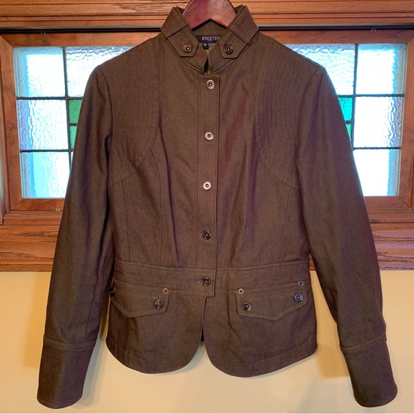 Etcetera Jackets & Blazers - Etcetera Military Corset Jacket